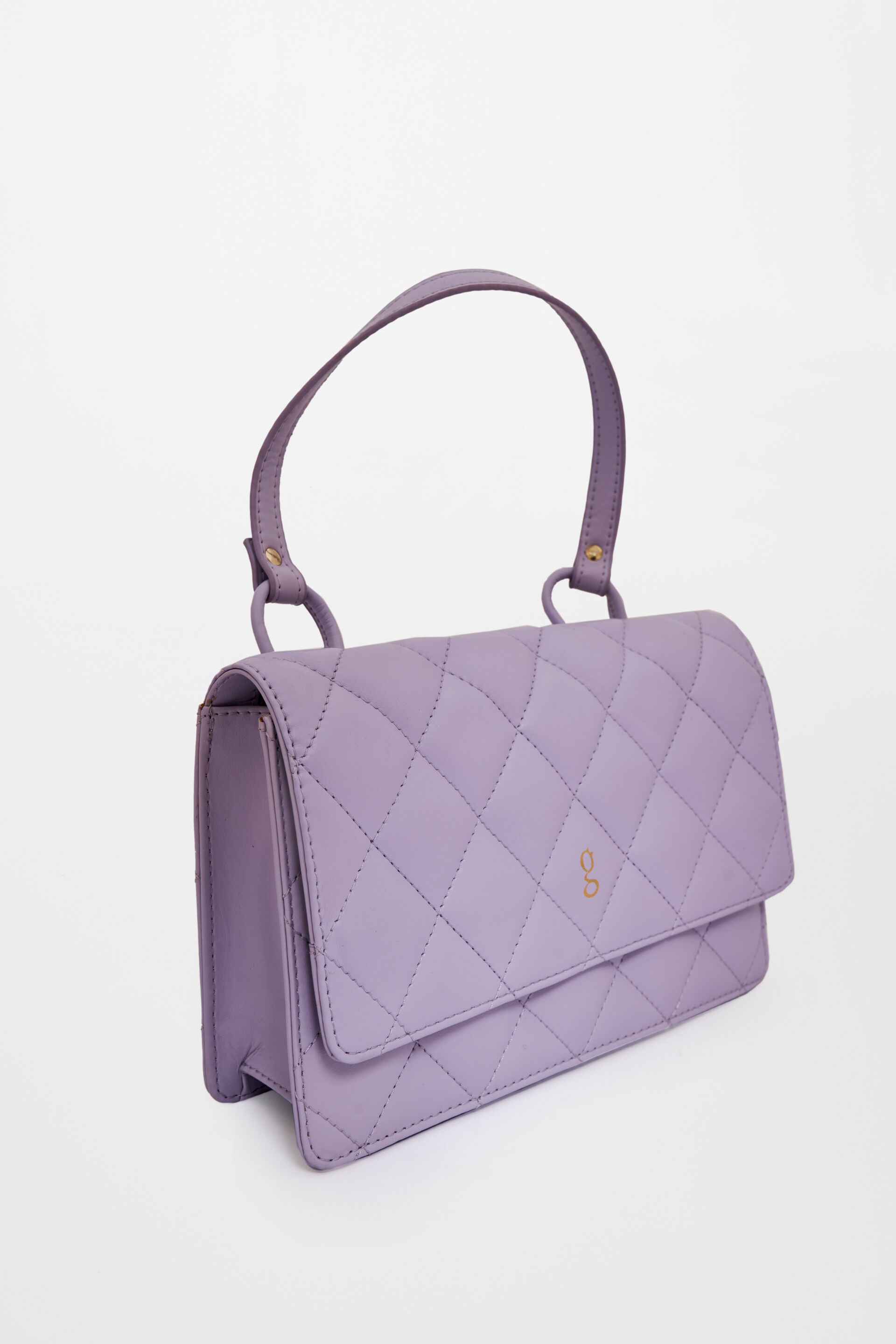 Lilac Woven Double Handle Tote Bag - CHARLES & KEITH US